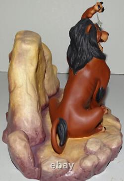 WDCC SCAR Life's Not Fair Is It 2001 Members Only Disney Classics Lion King