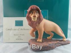 WDCC Simba's Pride Simba from Disney's The Lion King in Box with COA