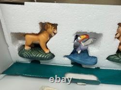 WDCC The Lion King No One Saying'See Here!' Simba Nala Zazu Figurine Set LE