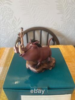 WDCC The Lion King, Pumbaa and Timon,'Double Trouble'NEW in box & Certificate