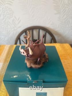 WDCC The Lion King, Pumbaa and Timon,'Double Trouble'NEW in box & Certificate