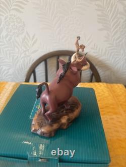 WDCC The Lion King, Pumbaa and Timon,'Double Trouble'NEW in box & Certificate
