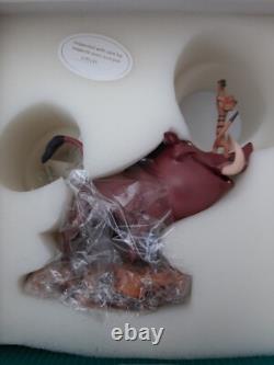 WDCC The Lion King, Pumbaa and Timon,'Double Trouble'NEW in box with COA