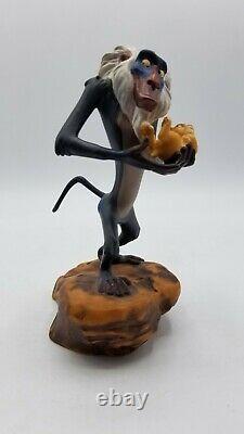 WDCC The Lion King Rafiki with Cub The Circle Continues Figurine with Box & COA