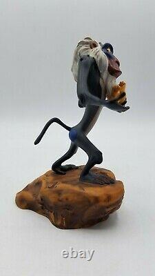 WDCC The Lion King Rafiki with Cub The Circle Continues Figurine with Box & COA