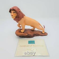 WDCC The Lion King Simbas Pride 5th Anniversary Sculpture With COA & Box NICE