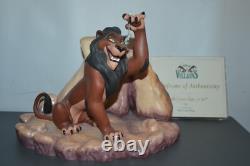 WDCC Walt Disney Classics Scar Life's NOT Fair, Is It Lion King Villians