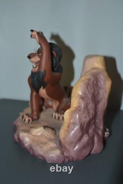 WDCC Walt Disney Classics Scar Life's NOT Fair, Is It Lion King Villians