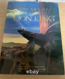 Walt Disney ART OF THE LION KING USED BOOK From Japan F/S