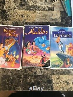 Walt Disney Black Diamond Beauty And Beast, Black Diamond Aladdin And Lion King