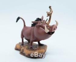 Walt Disney Classics The Lion King'Double Trouble' Pumba and Timon with COA