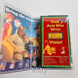 Walt Disney Classics The Lion King VHS Sealed RARE Vintage