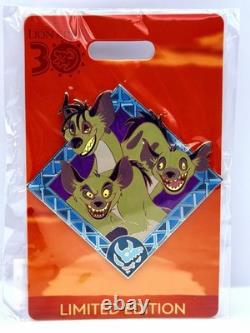 Walt Disney Imagineering Lion King 30th Anniversary Pin 2024 Hyenas LE 300