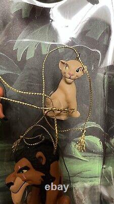 Walt Disney The Lion King Holiday Collection Le Storybook Ornament Set Simba