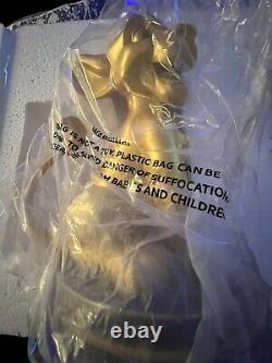 Walt Disney World 50th Anniversary Lion King Simba Gold Statue Figure Figurine