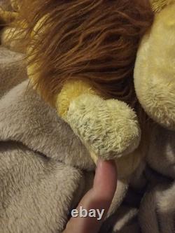 Walt Disney World The Lion King Mufasa Soft Toy Vintage Rare Plush