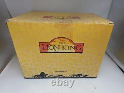 Walt Disney's Lion King Timon and Pumbaa Vintage Bookends Statue Set With Box