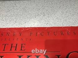 Walt Disney's THE LION KING Advance 1994 UK Quad Film Movie Cinema Poster RARE