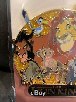 Walt Disneys The Lion King Cluster LE 250 Exclusive Pin, with Simba Jon Favreau