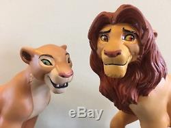 Wdcc Disney Lion King Nalas Joy & Simbas Pride With Boxes And Coas
