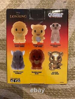 Woolworths Disney The Lion King Ooshies Series 2 + 6 Large Ooshies COMPLETE SET
