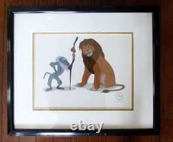 World Limited 5000 Lion King Cell picture Simba Disney from JAPAN