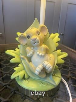 16 Lampe de Nurserie Simba du Roi Lion Disney Vintage Américaine Exclusive 1994 Rare