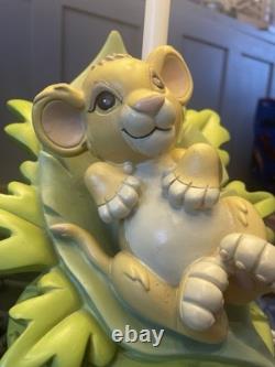 16 Lampe de Nurserie Simba du Roi Lion Disney Vintage Américaine Exclusive 1994 Rare