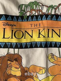1990 Lion King Mufasa Movie Promo T-shirt XL Nos