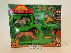 1994 Mattel Disney Le Roi Lion Collectible Figures Ensemble De 10 Cercle D’amis