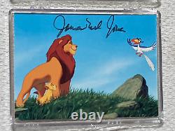 1994 Skybox Disney's Lion King Ser II Card #121 Signé James Earl Jones Mufasa