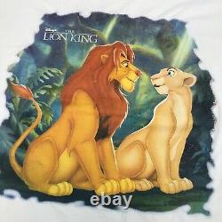 1994 Vintage Disney The Lion King T Shirt XL Film À Mailles Simples