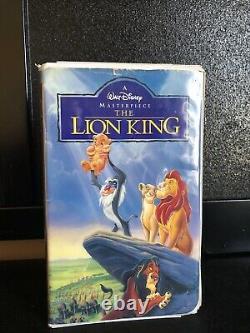 1995 Walt Disney’s The Lion King Masterpiece Collection Vhs Tape 2977 & Simba
