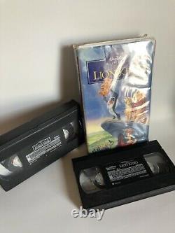 1995 Walt Disney’s The Lion King Masterpiece Collection Vhs Tape 2977 & Simba