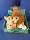 1998 Rare Disney Le Roi Lion La Fierté De Simba 9 Peluches Dans La Boîte Nala Kiara