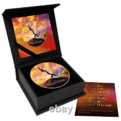 2 Dollars DisneyT Le Roi LionT Cercle de Vie Île de Niue 1 oz Argent 2020