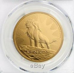 2019 Disney Le Roi Lion 1 Oz Gold Coin (seulement 250 Exist!) 1% D'autres Pièces Disney