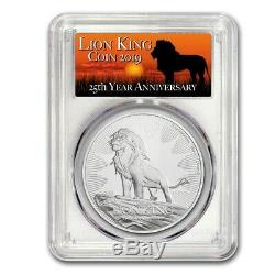 2019 Niue 1 Oz Silver 2 Disney $ Le Roi Lion 25e Anniversaire Coin Ms-69 Pcgs