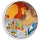 2022 Niue Disney Lion King Coin Colorisé 3 Oz. 999 Silver Masterpiece Classics