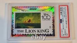 2023 Kakawow Disney 100e Anniversaire du Roi Lion Timbre Mondial PSA 10 GEM MT POP 5