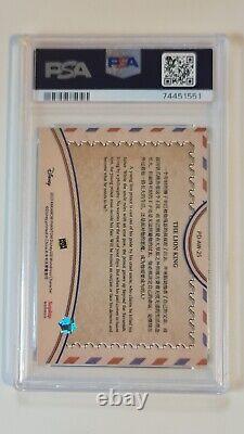 2023 Kakawow Disney 100e Anniversaire du Roi Lion Timbre Mondial PSA 10 GEM MT POP 5