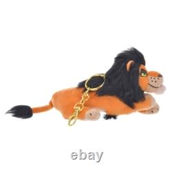 2024 ROI LION 30e Magasin Disney JAPON Ensemble de 5 Porte-clés en Peluche Simba Scar Pumbaa