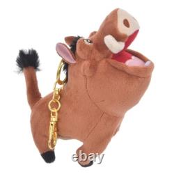 2024 ROI LION 30e Magasin Disney JAPON Ensemble de 5 Porte-clés en Peluche Simba Scar Pumbaa