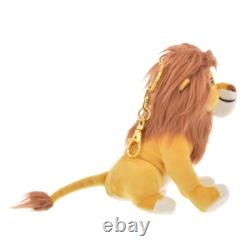 2024 ROI LION 30e Magasin Disney JAPON Ensemble de 5 Porte-clés en Peluche Simba Scar Pumbaa