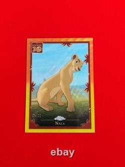 2024 Topps Chrome Disney NALA Le Roi Lion 30ème Anniversaire /30 (05/30) Encadré