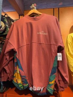 2025 Parcs Disney Le Roi Lion Hakuna Matata Spirit Jersey Adulte L NWT