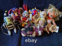 8 peluches/sacs de haricots Disney Le Roi Lion Bundle de comédie musicale Broadway