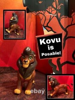 Adulte Kovu & Kiara Custom Figures Lion King 2. Kovu Est Posable