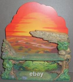 Affichage Vintage Disney Lenox Le Roi Lion Original avec 8 Figurines