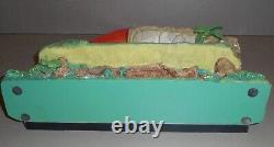 Affichage Vintage Disney Lenox Le Roi Lion Original avec 8 Figurines